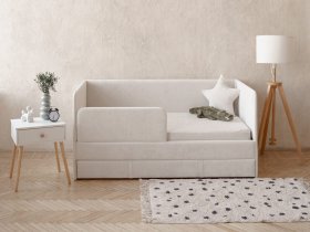 Диван-кровать Happy (айвори) в Солнечном - solnechnyj.mebel-nsk.ru | фото