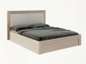 Кровать двуспальная с подъем. мех. 1,6м  Глэдис М32 в Солнечном - solnechnyj.mebel-nsk.ru | фото
