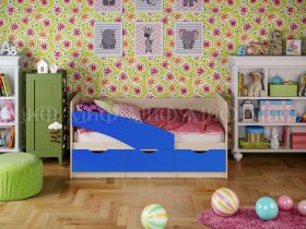 Кровать детская Бабочки 2,0 м в Солнечном - solnechnyj.mebel-nsk.ru | фото