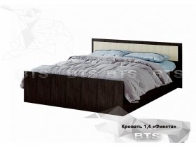 Кровать двуспальная 1,4м Фиеста (BTS) в Солнечном - solnechnyj.mebel-nsk.ru | фото