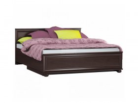 Кровать двуспальная с подъемным механизмом Верди СБ-1463/1 в Солнечном - solnechnyj.mebel-nsk.ru | фото