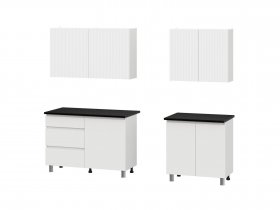 Кухонный гарнитур Эккервуд (2,0м) (SAFE) (белый) в Солнечном - solnechnyj.mebel-nsk.ru | фото