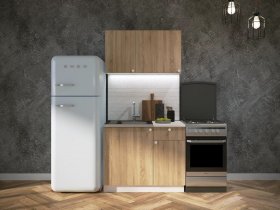Кухонный гарнитур Ронда 1,0 м в Солнечном - solnechnyj.mebel-nsk.ru | фото