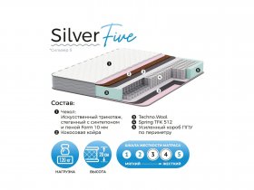 Матрас Silver Five в Солнечном - solnechnyj.mebel-nsk.ru | фото