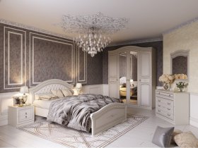 Модульная спальня Николь (Мебельград) в Солнечном - solnechnyj.mebel-nsk.ru | фото