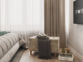 Пуф Чарли-2 (капучино) в Солнечном - solnechnyj.mebel-nsk.ru | фото