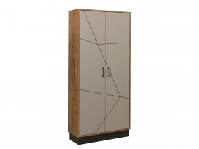Шкаф двухстворчатый комбинированный для одежды Гамма  54.14 в Солнечном - solnechnyj.mebel-nsk.ru | фото