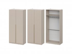 Шкаф ШК-100 Эккервуд (меланж) в Солнечном - solnechnyj.mebel-nsk.ru | фото