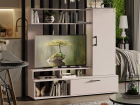 Стенка «Сиена» (кашемир) в Солнечном - solnechnyj.mebel-nsk.ru | фото