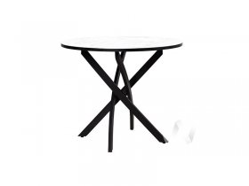 Стол обеденный Лион (мрамор белый/черный) в Солнечном - solnechnyj.mebel-nsk.ru | фото