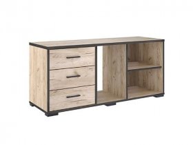 Тумба 1200 Тм075.0 Гермес лофт (дуб крафт серый) в Солнечном - solnechnyj.mebel-nsk.ru | фото
